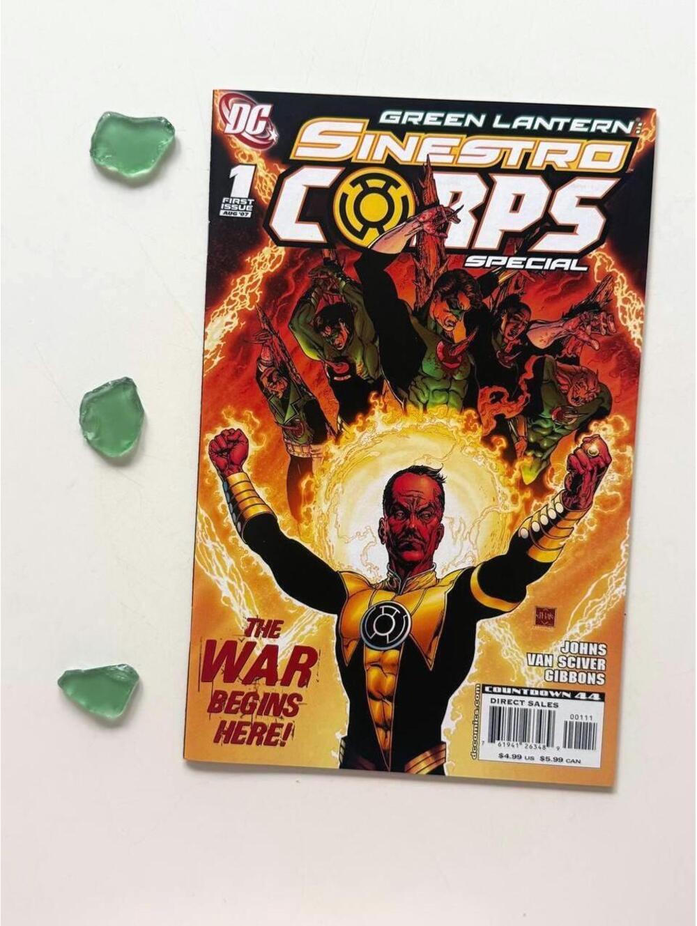 Green Lantern Sinestro Corps Special #1 (2007) Vintage Comic Book | 1st Print
